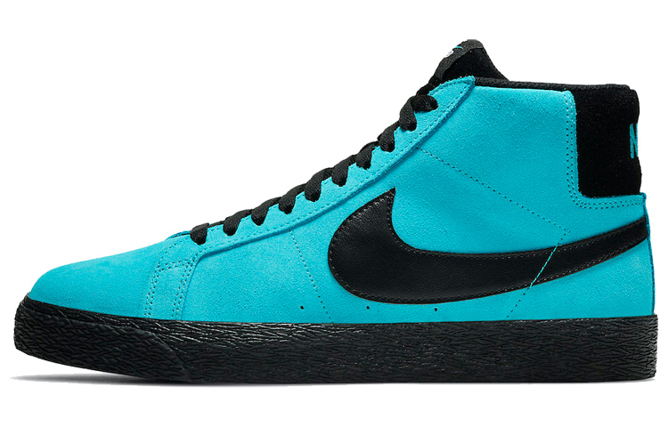 

Кроссовки Nike Sb Zoom Blazer Mid Baltic Blue, Синий, Кроссовки Nike Sb Zoom Blazer Mid Baltic Blue