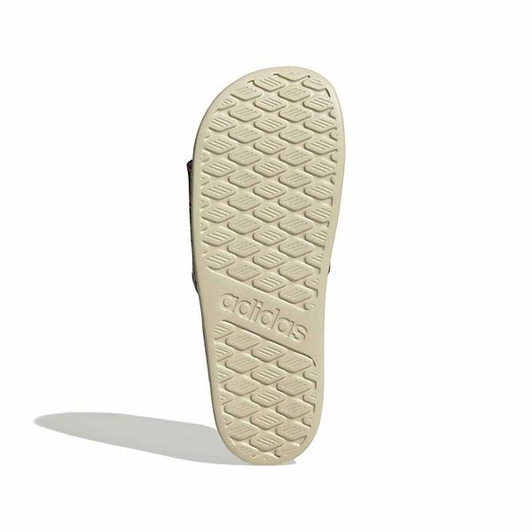 Сланцы Adilette comfort 20 мужские с амортизацией Adidas, Crystal Linen — фото 4