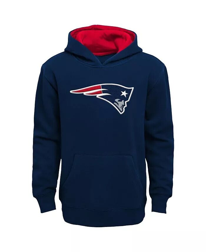 

Толстовка с капюшоном для маленьких мальчиков и девочек Navy New England Patriots Prime Outerstuff