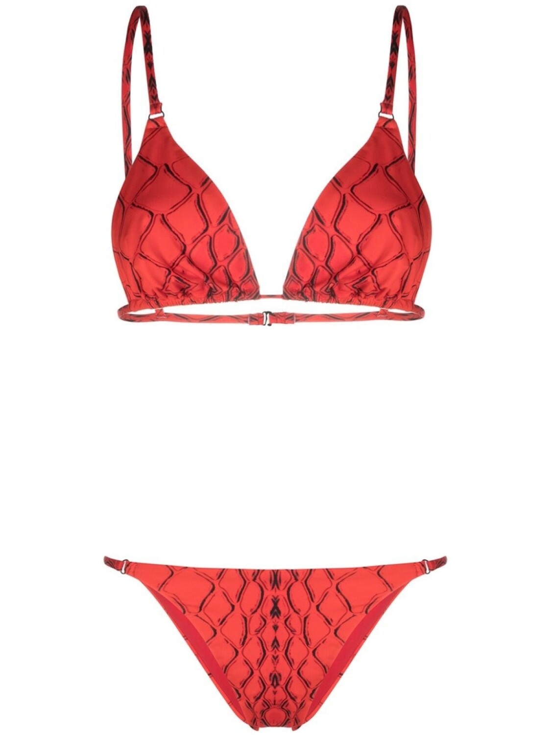 

Бикини Snake Tanning Noire Swimwear, красный