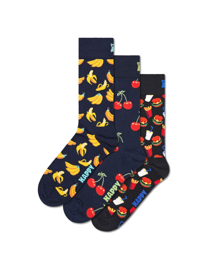 

Носки Happy Socks, темно-синий