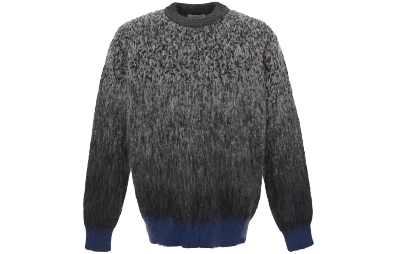 

Джемпер с эффектом деграде и принтом стрелок Off-White, серый