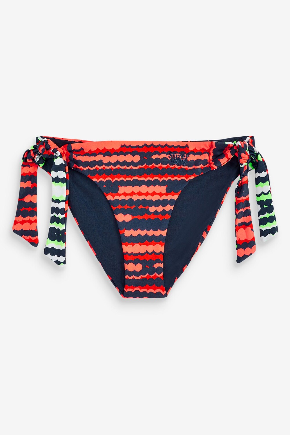 Трусики бикини с винтажным принтом Superdry, розовый