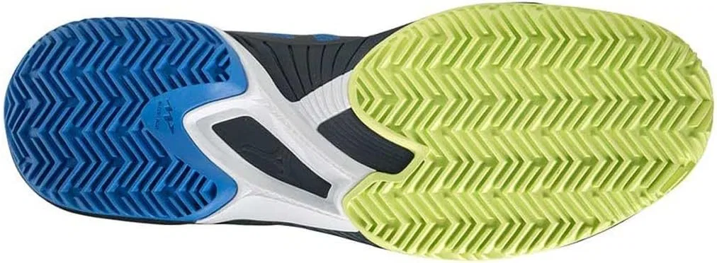 Мужские теннисные кроссовки Mizuno Wave Exceed Tour 5 CC, Total Eclipse Neolime Super Sonic — фото 3