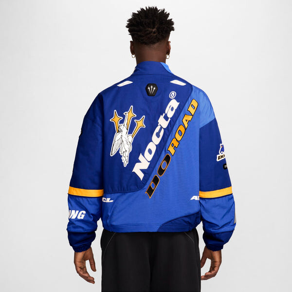 Куртка x nocta drake l'art racing jacket 'deep royal blue' Nike, синий — фото 2