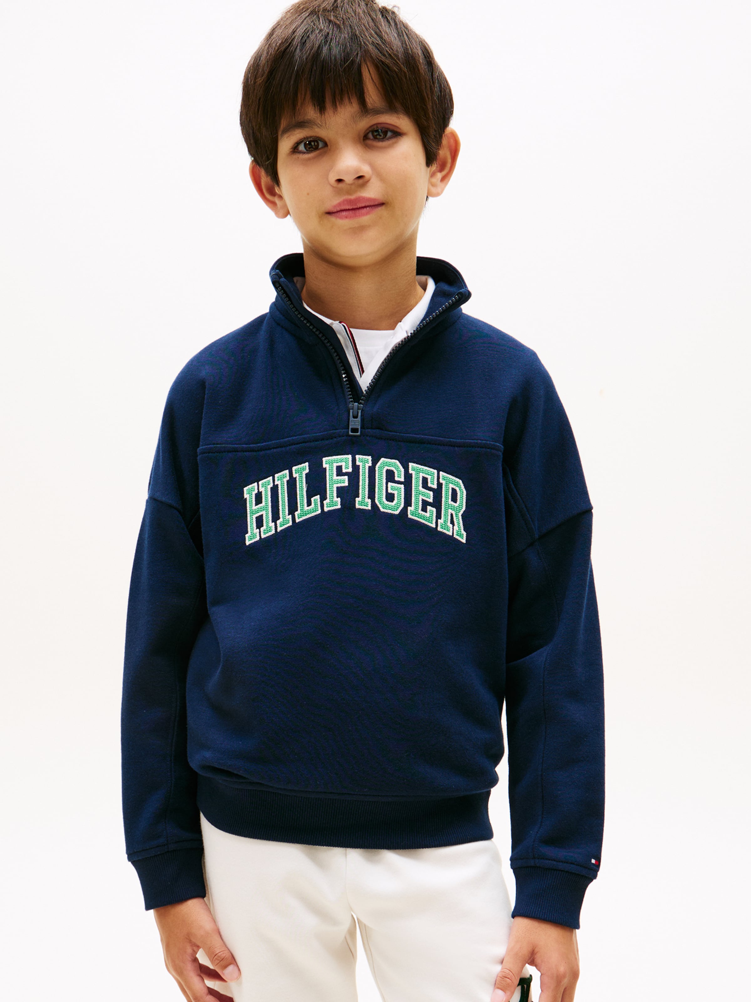 TOMMY HILFIGER Толстовка в цвете Marine Blue — фото 2