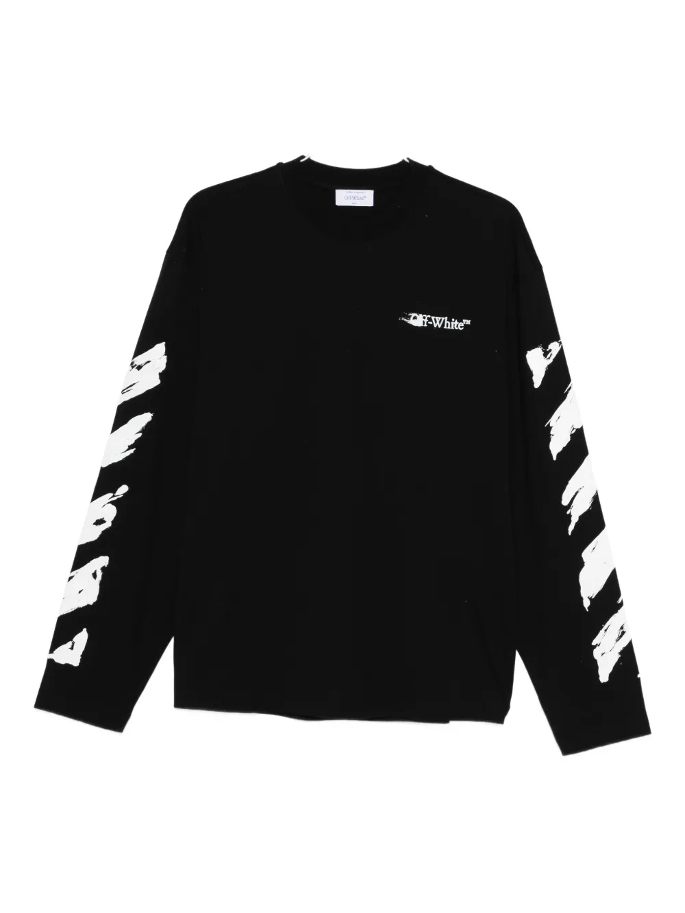 

Лонгслив Airport Tape OFF-WHITE, черный