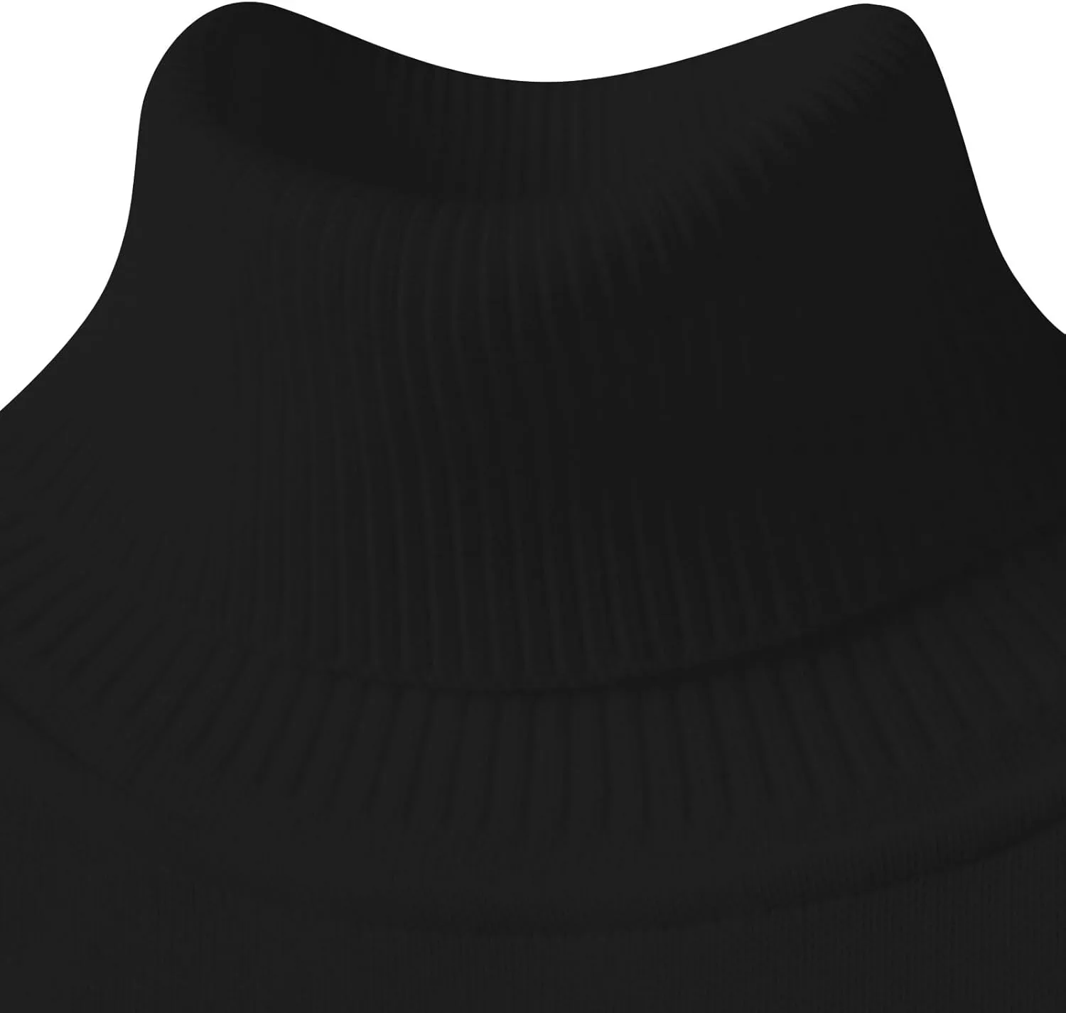Мужской свитер-водолазка Plus Size с длинными рукавами и узором — фото 3