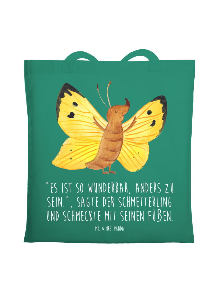 

Mr. & Mrs. Panda Сумочка в виде бабочки с надписью, мятного цвета