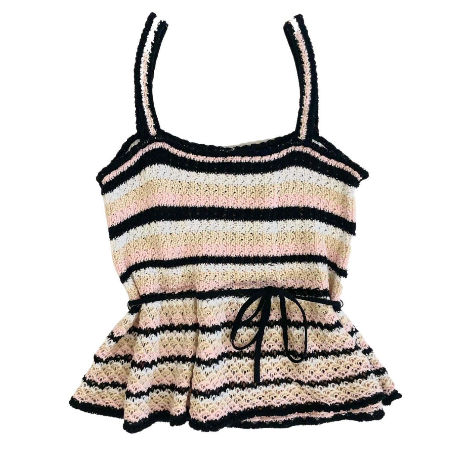 

Женский топ Monique Crochet в полоску Central Park West, цвет stripe