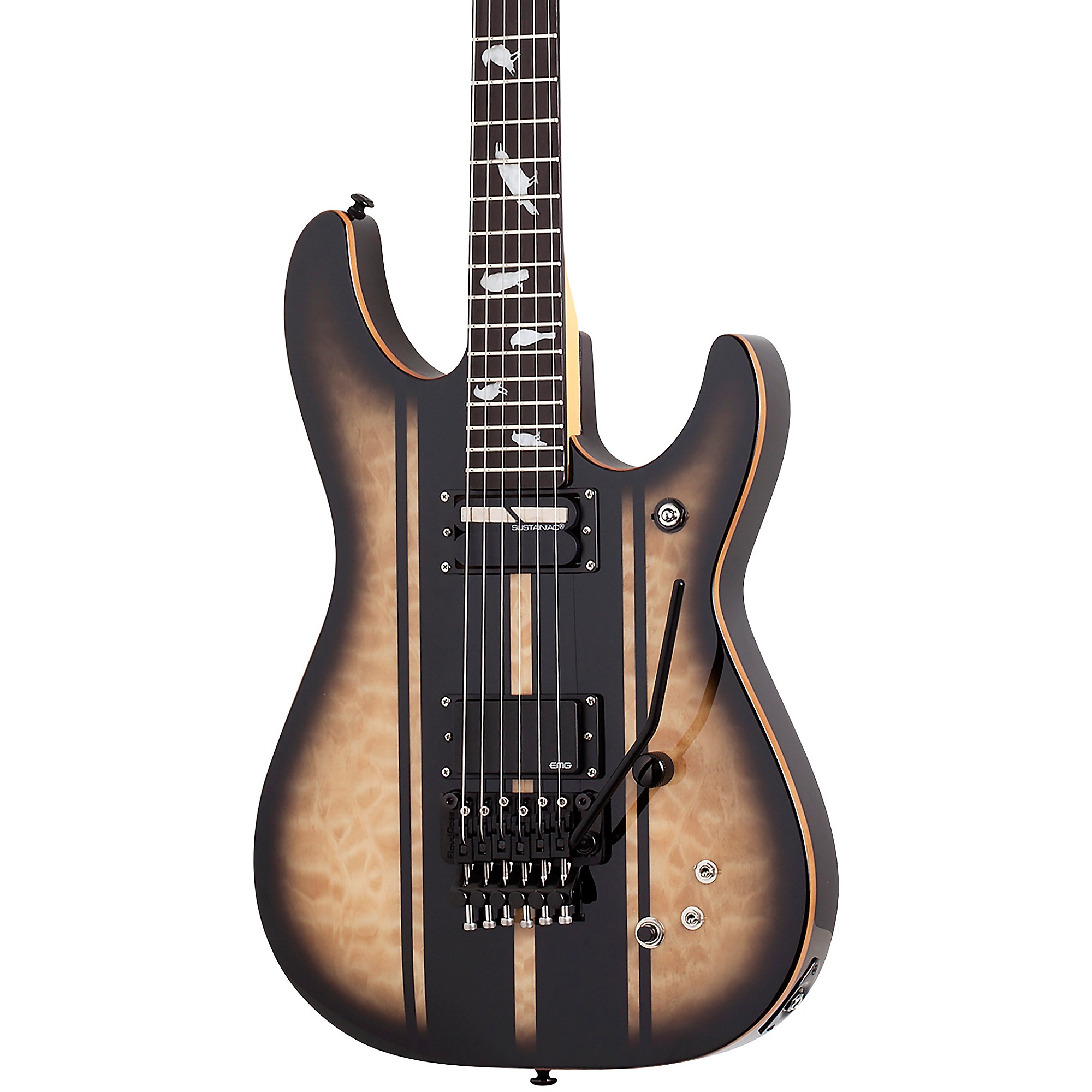 

Schecter Guitar Research DJ Ashba 6-струнная электрогитара Black Burst