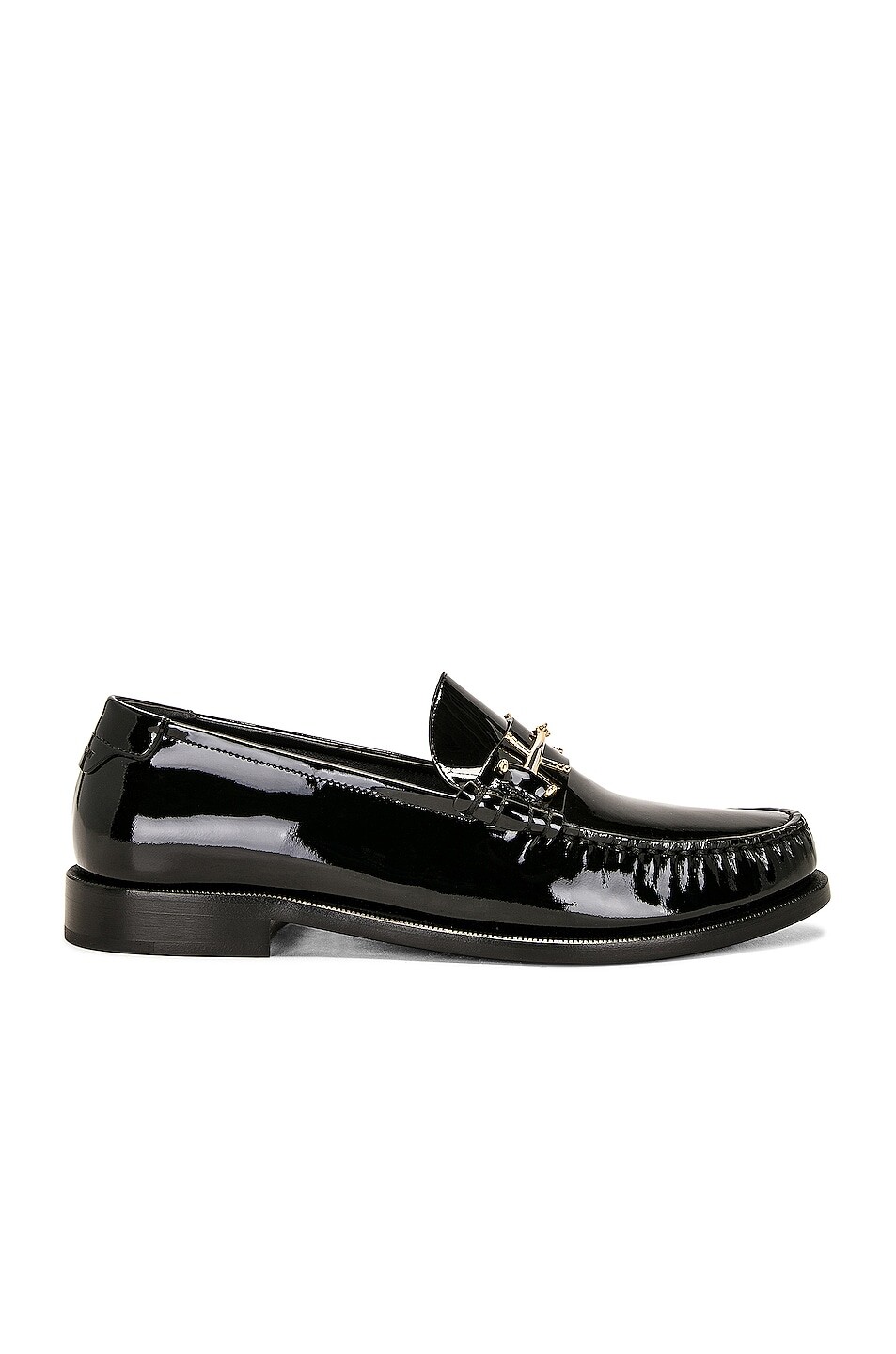 Мокасины-лоферы Saint Laurent, цвет Noir