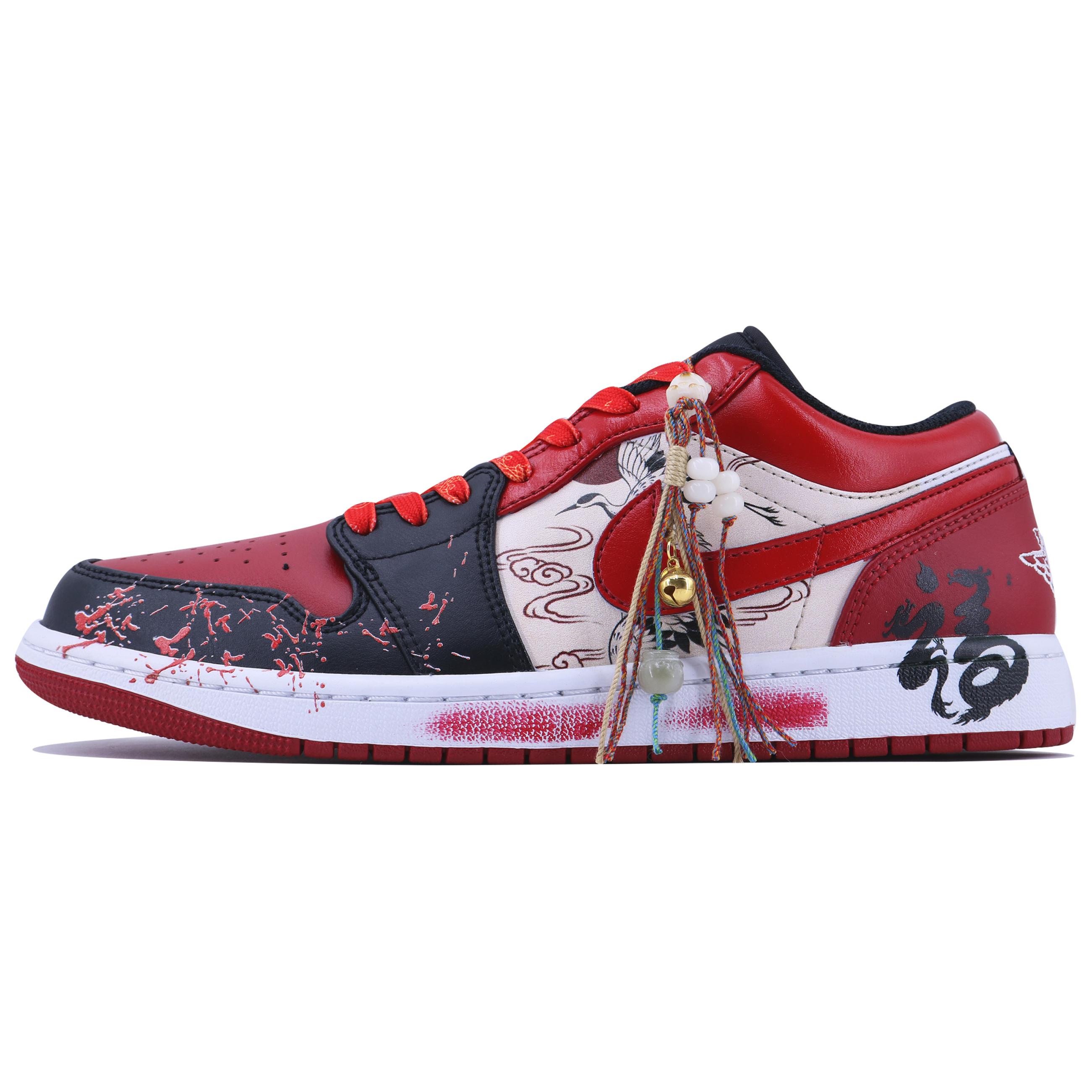 

Jordan Баскетбольные кроссовки Air 1 Vintage, низкие, красные, мужские