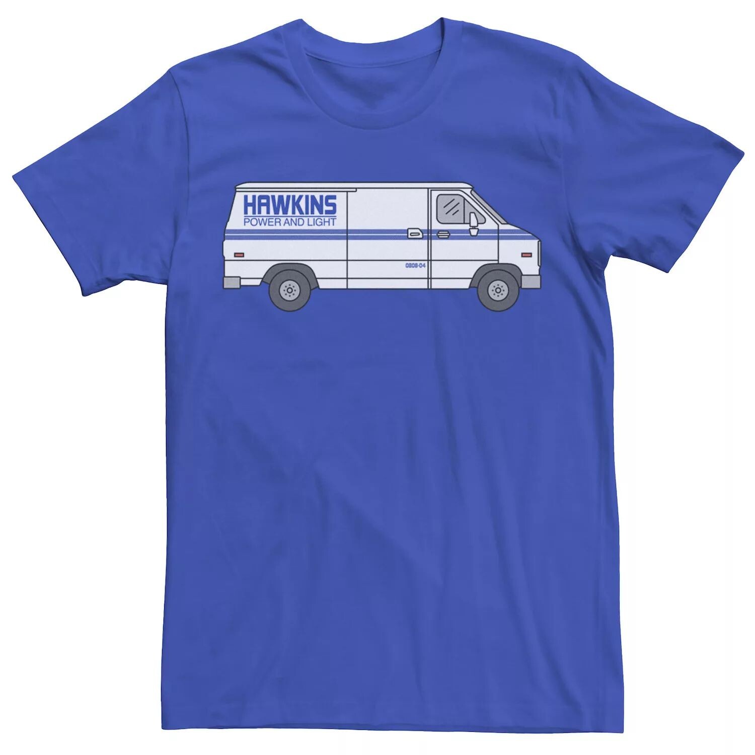 

Мужская футболка Netflix Stranger Things Hawkins Power и Light Van Licensed Character