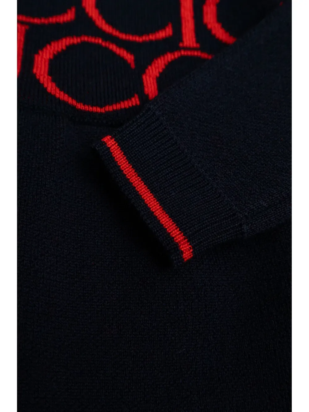 Платье с жаккардовым логотипом Gucci Kids, черный — фото 4