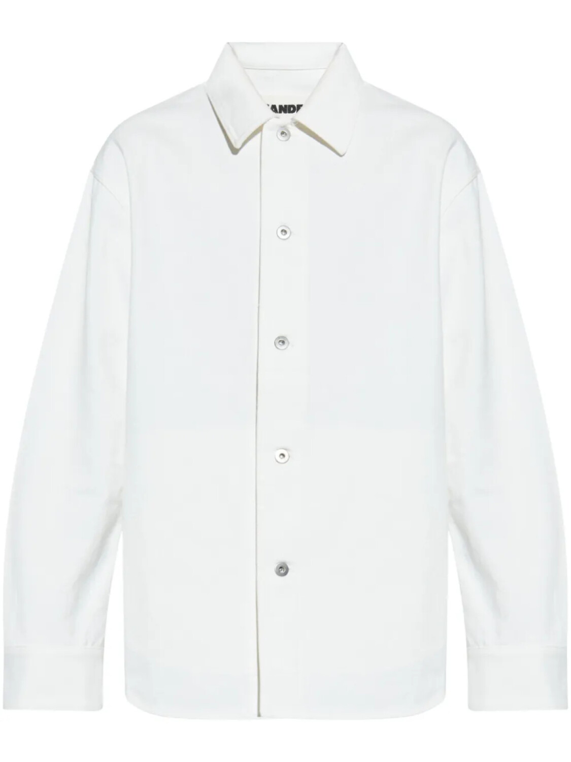 

Джинсовая рубашка Jil Sander, белый