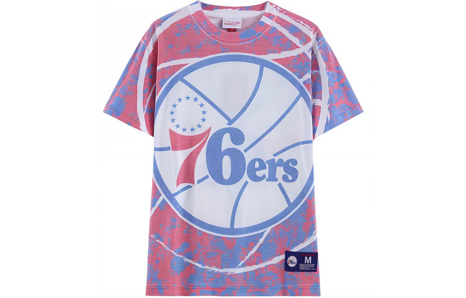 

Mitchell Ness Футболка Mitchell & Ness мужская красная
