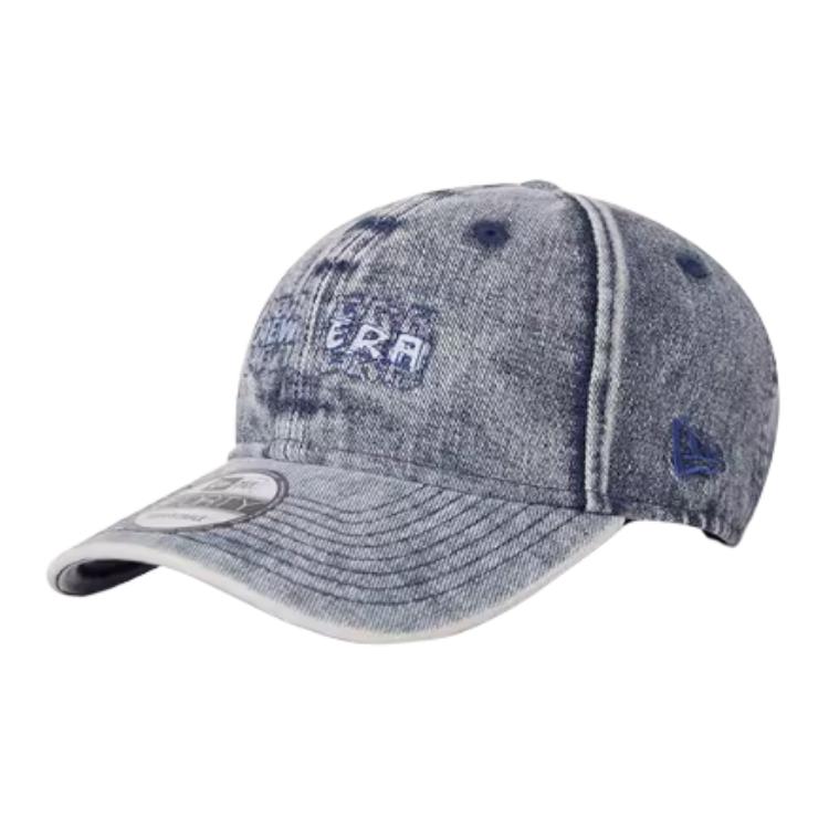 

New Era Хлопковая бейсболка унисекс розовая джинсовая синяя хаки, Denim Blue