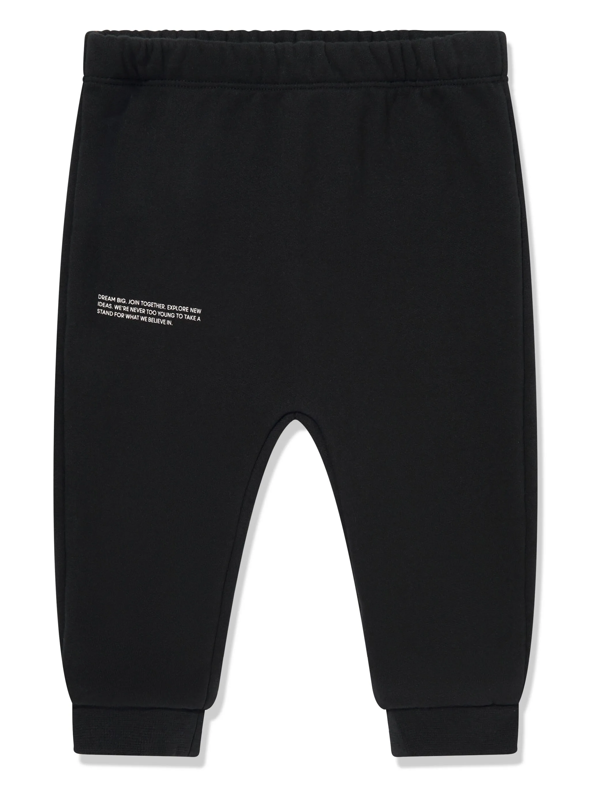 

Спортивные брюки с логотипом Pangaia Kids, черный