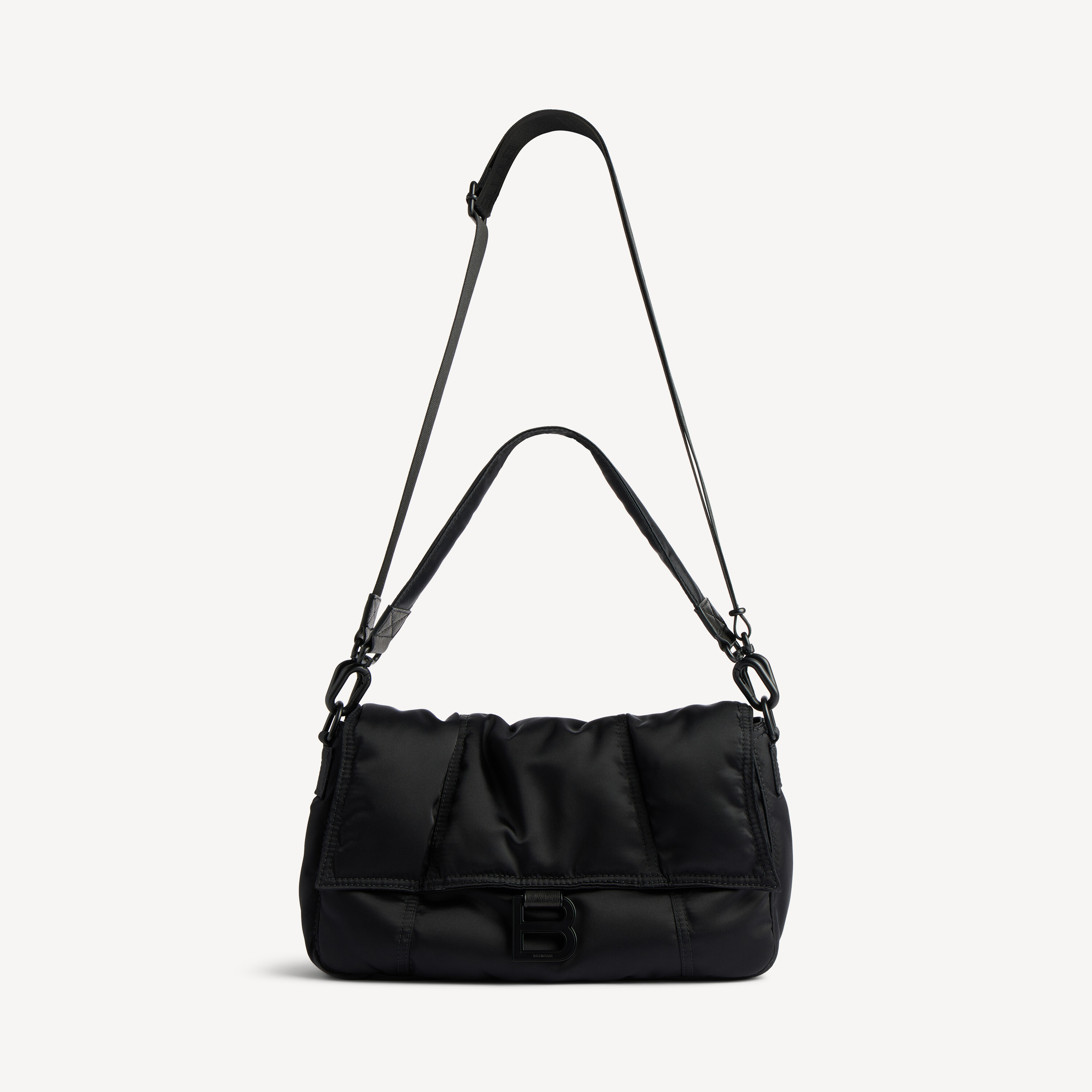 

Мужская сумка hourglass board среднего размера в черном цвете BALENCIAGA, черный