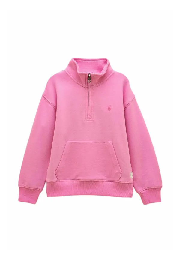 Толстовка alfie с застежкой-молнией на четверть длины, стандартного кроя. Joules, Pink