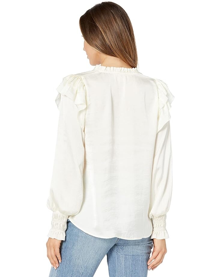 

Блуза Show Me Your Mumu Romance Blouse, цвет Ivory Silky Satin