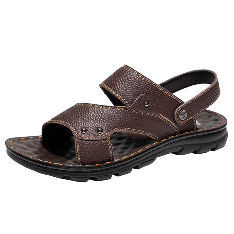 

MEXICAN Мужские пляжные сандалии коричневые, цвет Brown