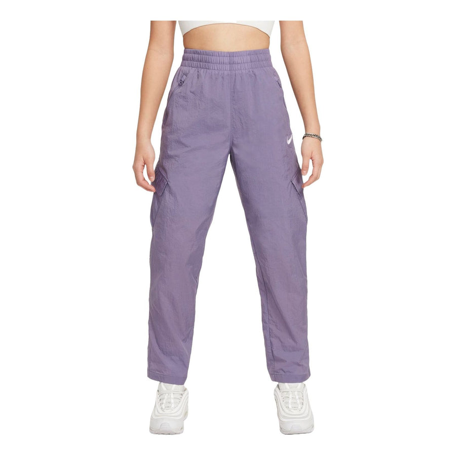 

Спортивные брюки (GS) Nike High Waisted Woven Cargo Pants 'Daybreak', фиолетовый