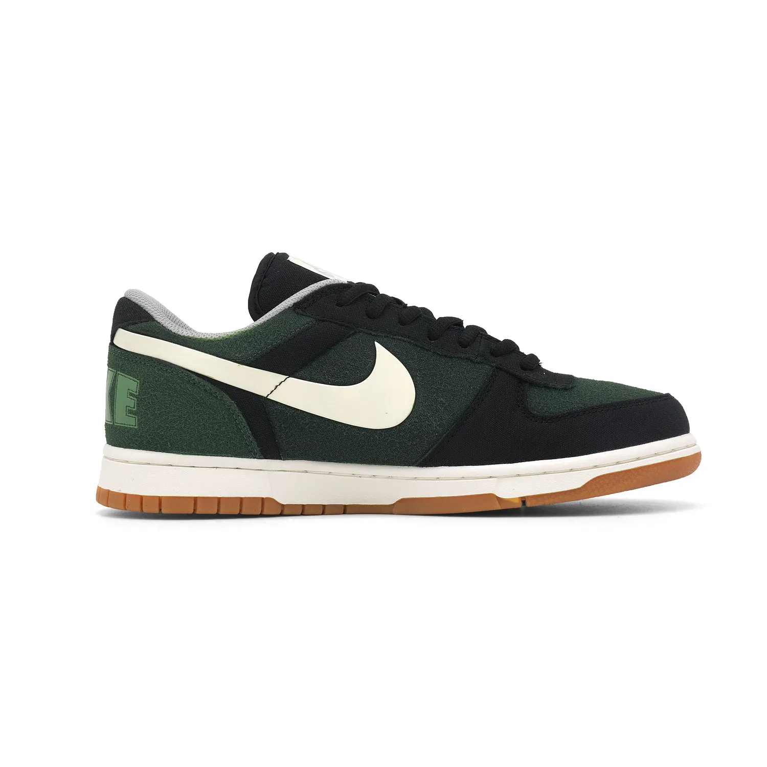 Кеды низкие Nike Big Low Lux Black Green — фото 3