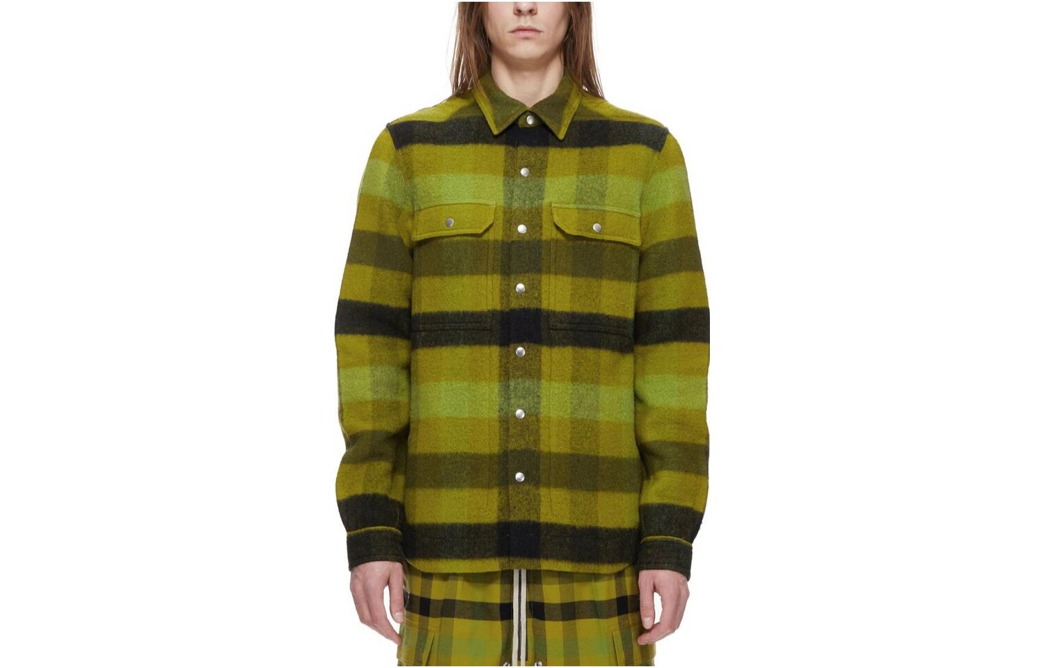 

Куртка мужская зеленая Rick Owens, зеленый