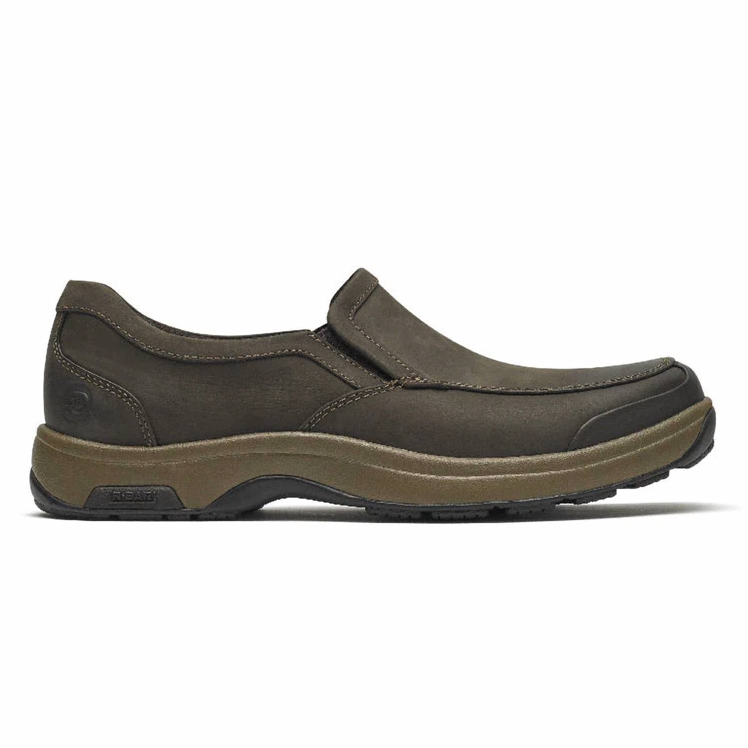 

Мужские туфли Battery Park Slip On в коричневом цвете Dunham