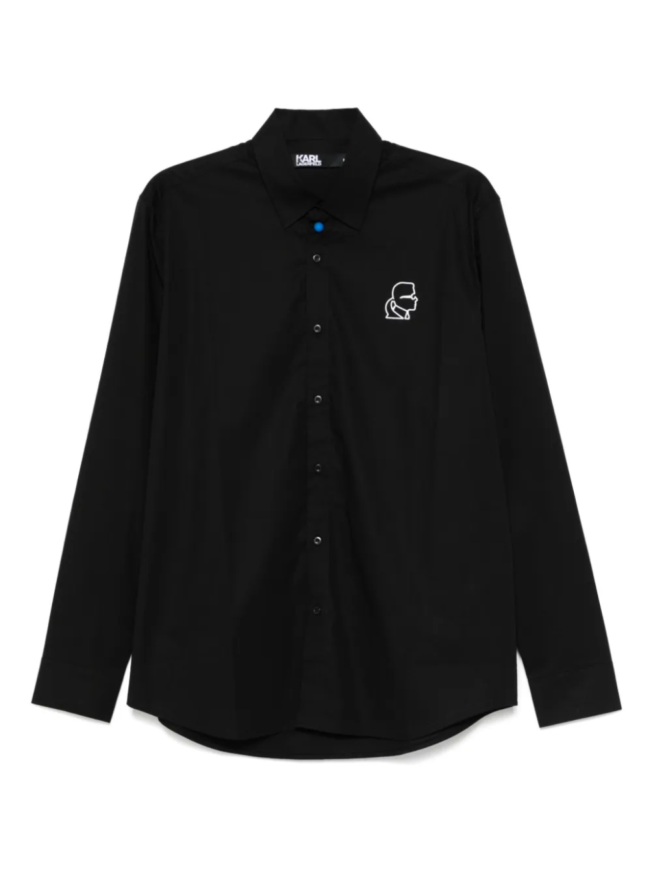 

Рубашка Ikonik Karl Karl Lagerfeld, черный