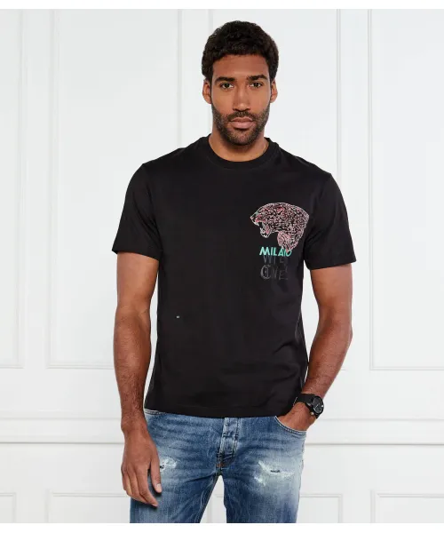 

Футболка Regular fit Just Cavalli, черный