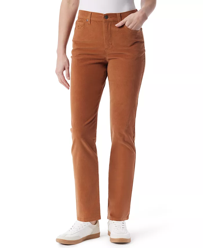 

Женские повседневные брюки Amanda Cord, в размерах Regular и Short Gloria Vanderbilt, коричневый