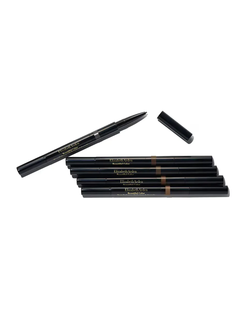 Корректирующий карандаш для бровей 3 в 1 Brow Perfector Elizabeth Arden, Soft Black 05 — фото 3