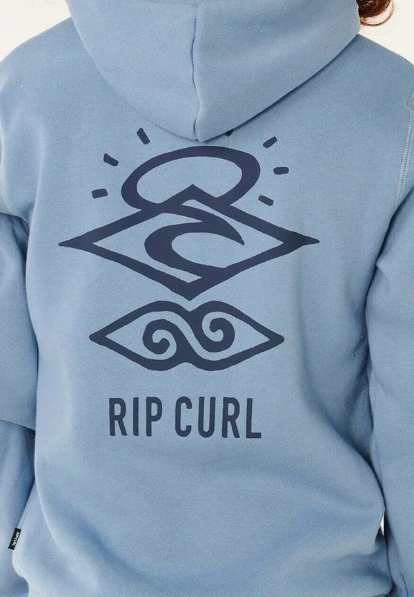 Значок поиска капюшон толстовка Rip Curl, Faded Denim — фото 3
