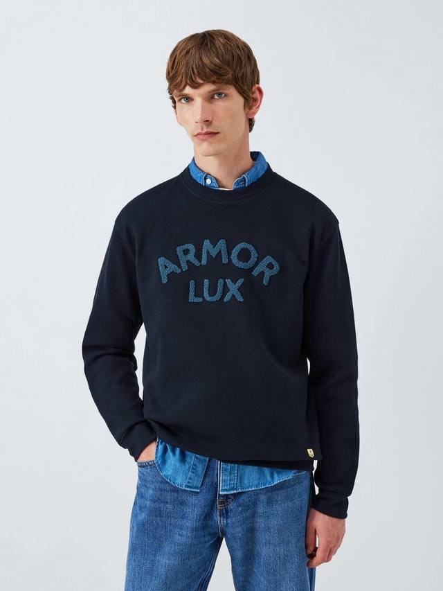 

Хлопковый толстовка с логотипом Armor Lux, Navire