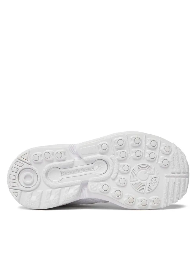 Adidas Кроссовки Zx Flux K S81421 белые — фото 4
