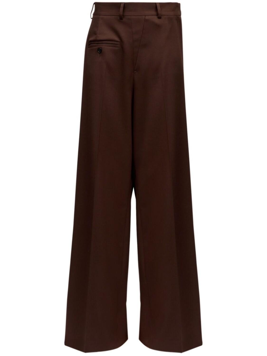 

Брюки с логотипом с одинарной строчкой MM6 Maison Margiela, коричневый