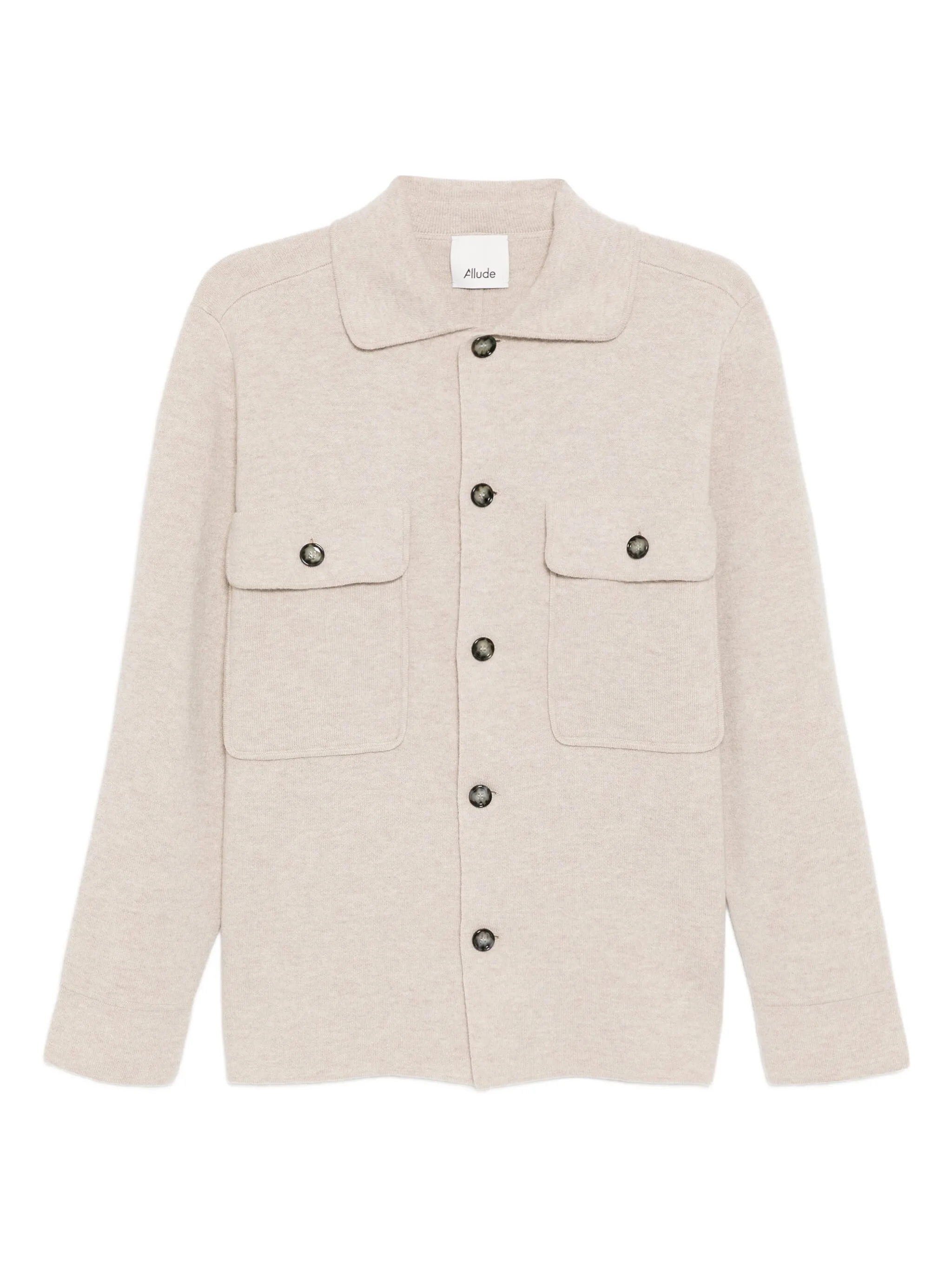 

Кардиган с воротником Allude, нейтральный