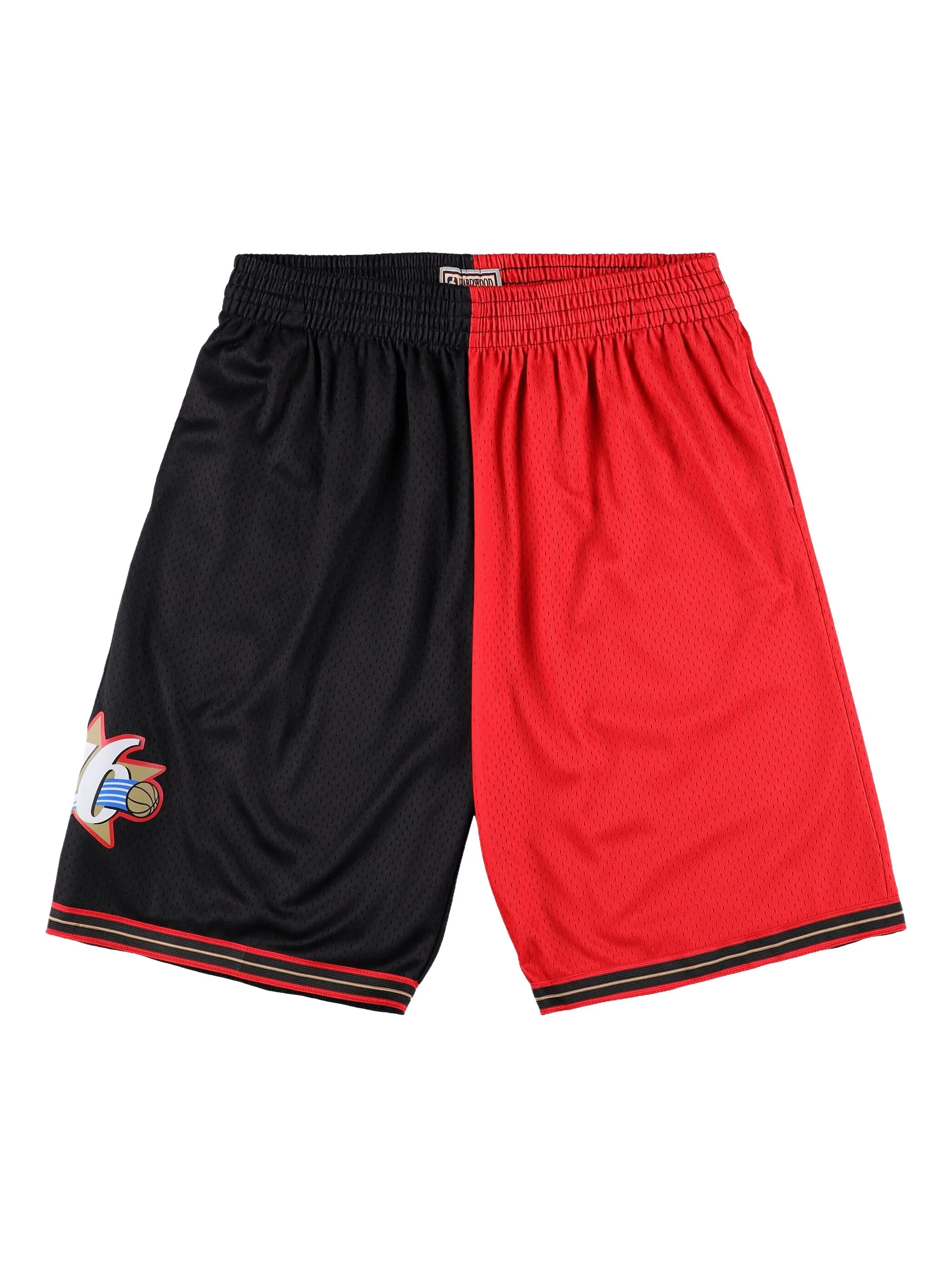 

Шорты Philadelphia 76ers 2000 Split Swingman из коллаборации с NBA Mitchell & Ness, черный