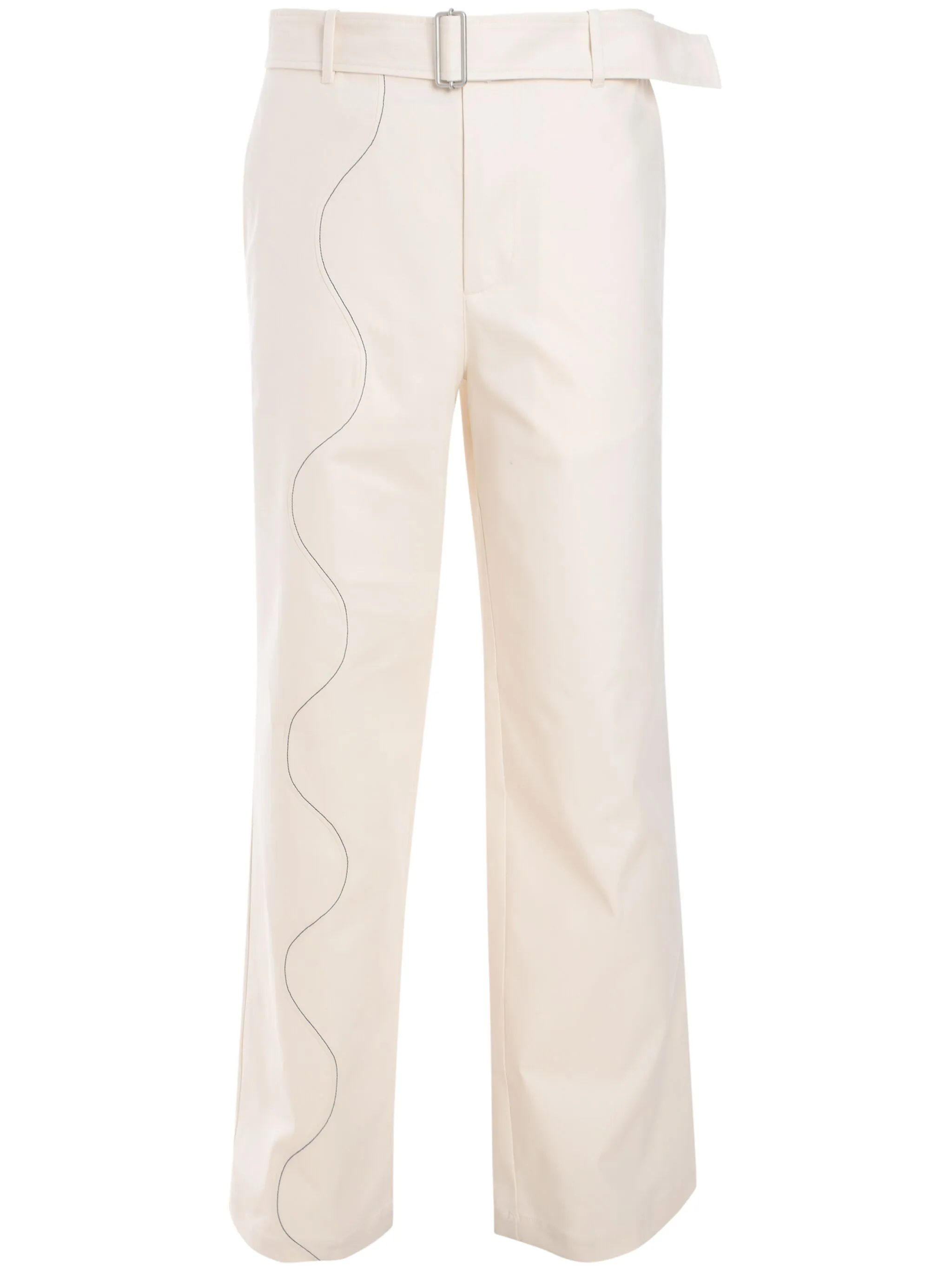 

Прямые брюки Msgm, белый
