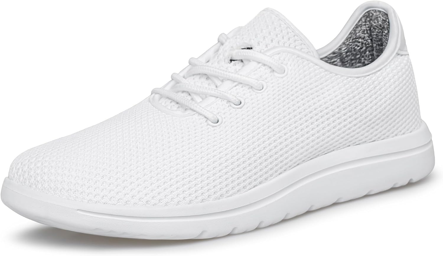 

Мужские прогулочные туфли слипоны, повседневные кроссовки для тенниса с нескользящей подошвой, ультралегкие дышащие модные кроссовки Amansse, белый