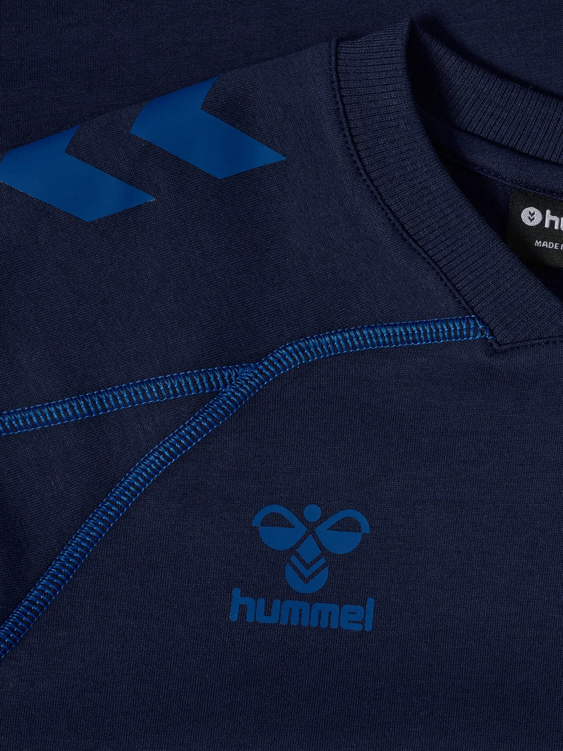 Футболка из джерси Hummel, marine — фото 3