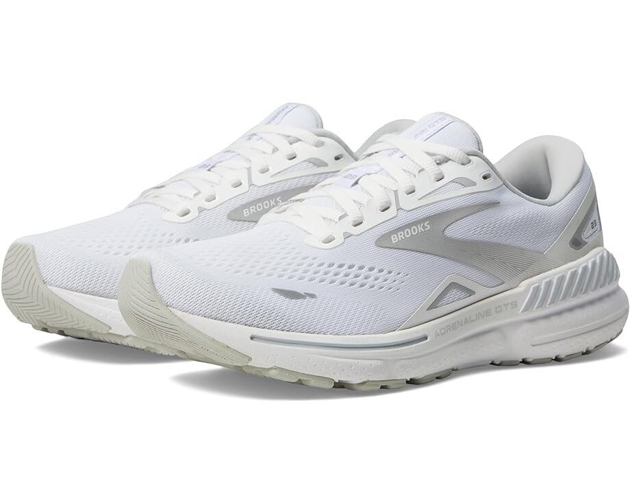

Кроссовки Brooks Adrenaline GTS 23, цвет White/Oyster/Silver