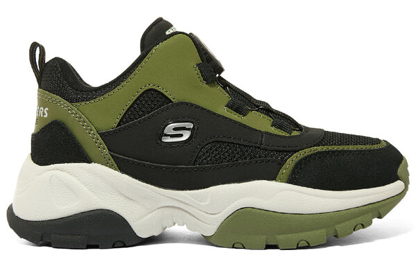 Кроссовки sport shoes 'olive black' Skechers, зеленый — фото 2