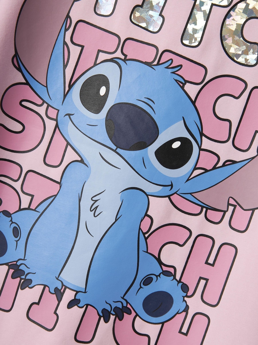 Рубашка NAME IT NKFNyri Stitch, темно-розовый/светло-розовый — фото 3