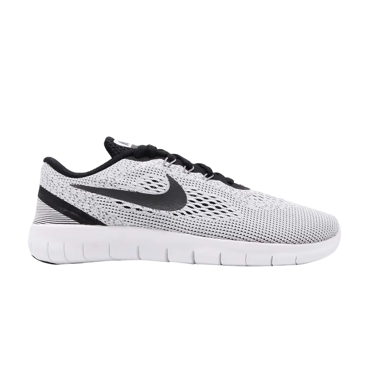 

Кроссовки Nike Free RN GS 'White', черный