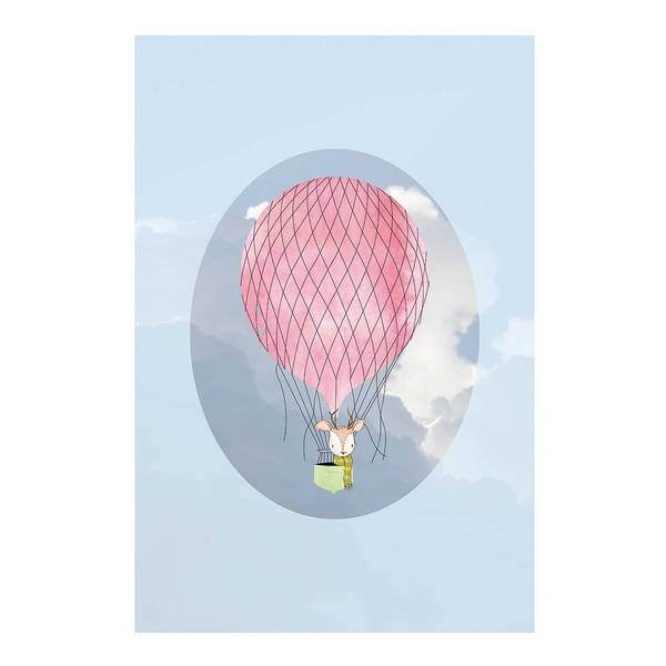 

Фреска Komar Happy Balloon III, разноцветный