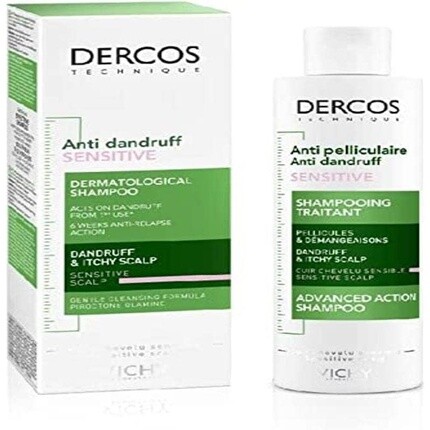 

Dercos Шампунь от перхоти для лечения чувствительных волос 200 мл, Vichy
